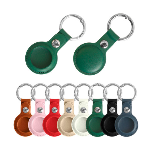 PU Leather Keyring AirTag Holders Main